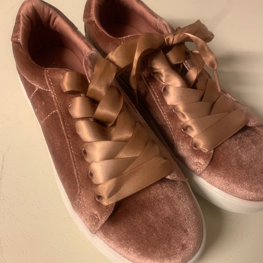 Brash Pink Sneakers, Size 8 1/2